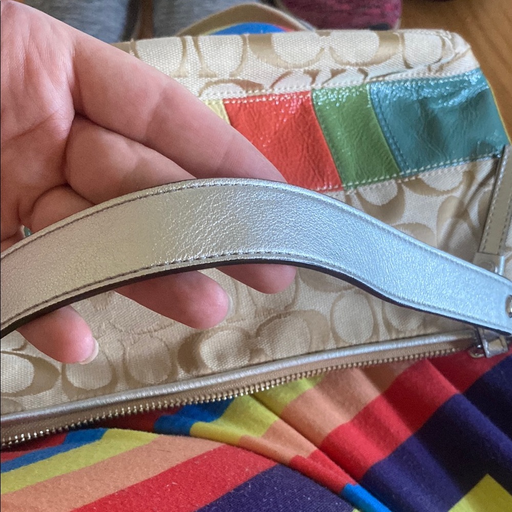 Coach Multicolor Patchwork Shoulder Bag - image 5